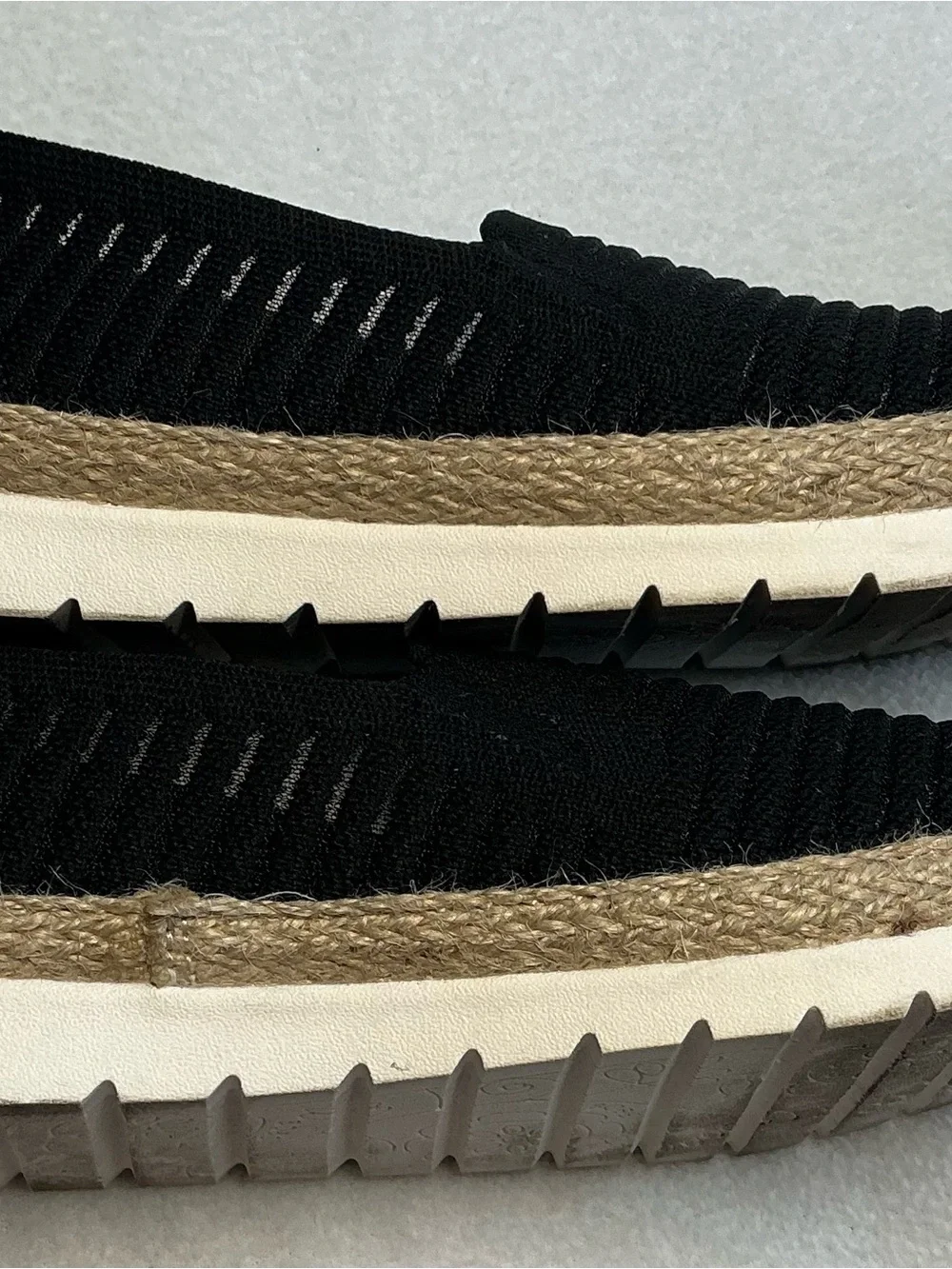 Skechers BOBS Black Slip-On Memory Foam Flats - Picture 3 of 8